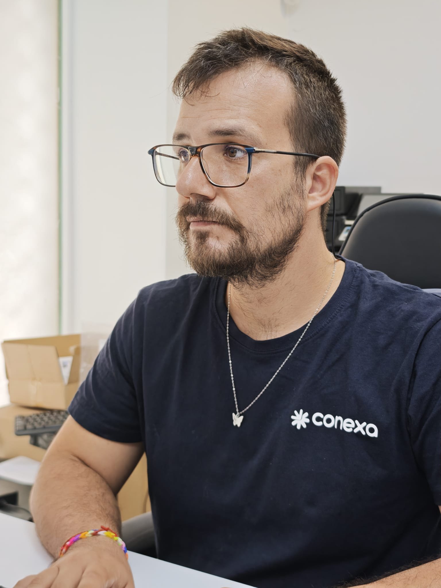 Jaime Mariscal, técnico e instalador de Conexa